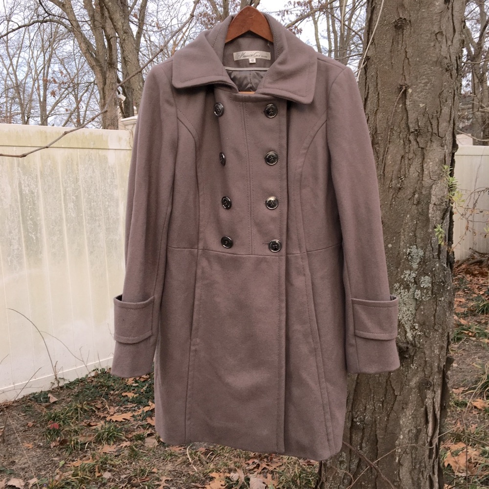 Kenneth Cole New York gray coat